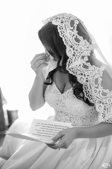 EMILY - Lace Wedding Cathedral Veil, 1 tier Lace Wedding Veil, Mantilla Lace Veil,Lace Mantilla Veil in Cathedral, Lace Mantilla Wedding Veil, wedding veil, bridal veil, mantilla veil, elbow length veil