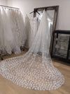CALLY - Ready to Ship Veil (Rush Order) -3DPetals Wedding Veil
