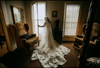 REANNA - Ready to Ship Veil (Rush Order) -  Mantilla Wedding Veil, 1 tier long Mantilla Lace Veil, Bridal Veil