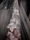 KAREN - Ready to Ship Veil (Rush Order) -   Mantilla Wedding Veil, Lace Bridal Veil