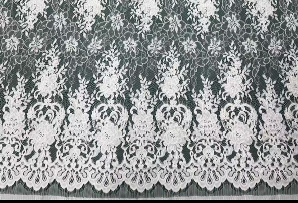 Jo - Lace Wedding Veil, Royal Cathedral Length Wedding Veil, Detailed Lace Bridal Veil