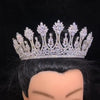 JERSEY Luxury Crystal Bridal Crown – Regal Wedding Tiara for Brides