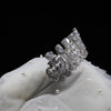 DEBRA Vintage-Inspired Silver Cubic Zirconia Bridal Tiara – Elegant Wedding Crown