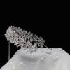 MEG Cubic Zirconia Wedding Tiara - Elegant Bridal Crown & Headpiece for HIRE/RENTAL