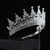 CAROL Luxury Cubic Zirconia Bridal Tiara – Elegant Crystal Wedding Tiara