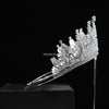 CAROL Luxury Cubic Zirconia Bridal Tiara – Elegant Crystal Wedding Tiara