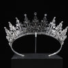 CAROL Luxury Cubic Zirconia Bridal Tiara – Elegant Crystal Wedding Tiara