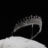 Rhinestone Wedding Crown, Swarovski Bridal Tiara, Crystal Tiara, Royal Tiaras, Wedding Headpiece, Wedding Tiara - LIZZ