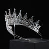 CAROL Luxury Cubic Zirconia Bridal Tiara – Elegant Crystal Wedding Tiara