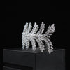 Carrine Wedding Tiara Bridal Headpiece.