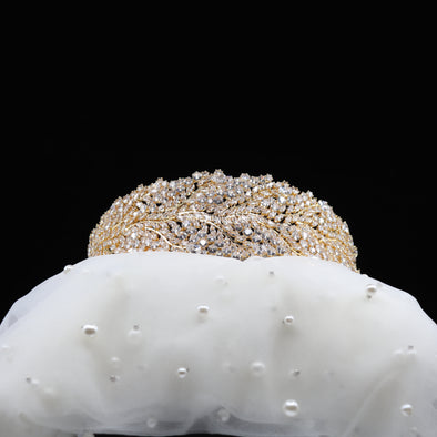 IZZY - Wedding Tiara, Royal Tiaras, Rhinestone Tiara, Wedding Tiara Headpiece,, Wedding Headpiece