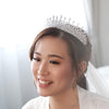 Rhinestone Wedding Crown, Swarovski Bridal Tiara, Crystal Tiara, Royal Tiaras, Wedding Headpiece, Wedding Tiara - LIZZ