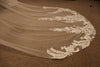 KEISHA - Ivory/White Bridal Veil, Sequined Lace Veil, Chapel Length Veil, Cathedral Length Veil, Floor Length Wedding Veil, Tulle Wedding Veil, Bridal Veil, Floral Lace wedding Veil