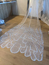 Sparkle Veil, Glitter veil, Shimmer veil, Wedding Veil, Cathedral veil,  1 tier cathedral Shimmer Veil,  - DEBORA