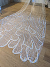 Sparkle Veil, Glitter veil, Shimmer veil, Wedding Veil, Cathedral veil,  1 tier cathedral Shimmer Veil,  - DEBORA