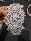 WEDDING RHINESTONE HEADPIECE, WEDDING CROWN CRYSTAL BRIDAL TIARA, BRIDAL CROWN,WEDDING HEADPIECE,HAIR ACCESSORIES, RHINESTONE HAIRPIECE BRIDAL, HEADPIECE SILVER, BRIDAL HEADBAND - LONDON