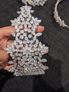 WEDDING RHINESTONE HEADPIECE, WEDDING CROWN CRYSTAL BRIDAL TIARA, BRIDAL CROWN,WEDDING HEADPIECE,HAIR ACCESSORIES, RHINESTONE HAIRPIECE BRIDAL, HEADPIECE SILVER, BRIDAL HEADBAND - LONDON