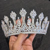 JERSEY Luxury Crystal Bridal Crown – Regal Wedding Tiara for Brides
