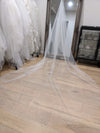 Sparkle Veil, Glitter veil, Glitter Tulle Veil, Shimmer veil, Wedding Veil, Cathedral veil,  1 tier cathedral Shimmer Veil,  - TAMMY