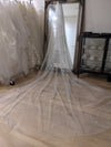 Sparkle Veil, Glitter veil, Glitter Tulle Veil, Shimmer veil, Wedding Veil, Cathedral veil,  1 tier cathedral Shimmer Veil LEXY