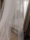 Sparkle Veil, Glitter veil, Glitter Tulle Veil, Shimmer veil, Wedding Veil, Cathedral veil,  1 tier cathedral Shimmer Veil,  - KIRSTY