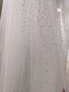 Sparkle Veil, Glitter veil, Glitter Tulle Veil, Shimmer veil, Wedding Veil, Cathedral veil,  1 tier cathedral Shimmer Veil,  - KIRSTY