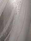 Sparkle Veil, Glitter veil, Glitter Tulle Veil, Shimmer veil, Wedding Veil, Cathedral veil,  1 tier cathedral Shimmer Veil,  - KIRSTY