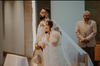 REANNA - Ready to Ship Veil (Rush Order) -  Mantilla Wedding Veil, 1 tier long Mantilla Lace Veil, Bridal Veil