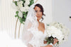 1 TIER CATHEDRAL MANTILLA LACE VEIL