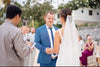Image of a pearl wedding veil with delicate pearl accents